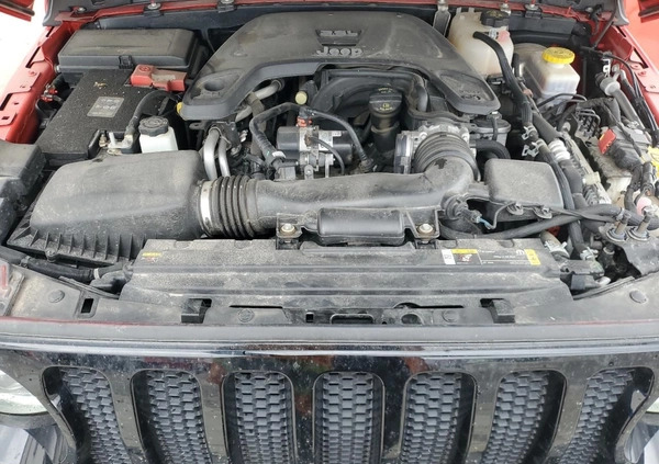 Jeep Wrangler cena 74000 przebieg: 65297, rok produkcji 2021 z Borne Sulinowo małe 67